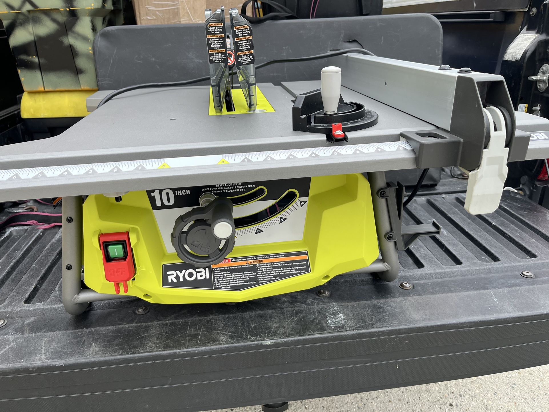 Ryobi 10” Table Saw