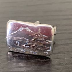Vintage Cuff link Sterling Silver 