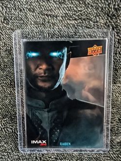2026 UpperDeck Exclusive Mortal Kombat 2 Imax Promo Card (Raiden)