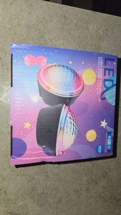 NEW LED light Show Projector , 4 Different Functions, And Timer Function