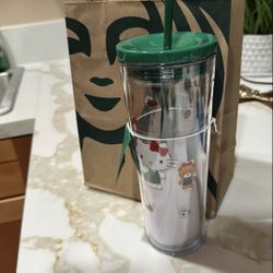 Hello Kitty Starbucks Cup  