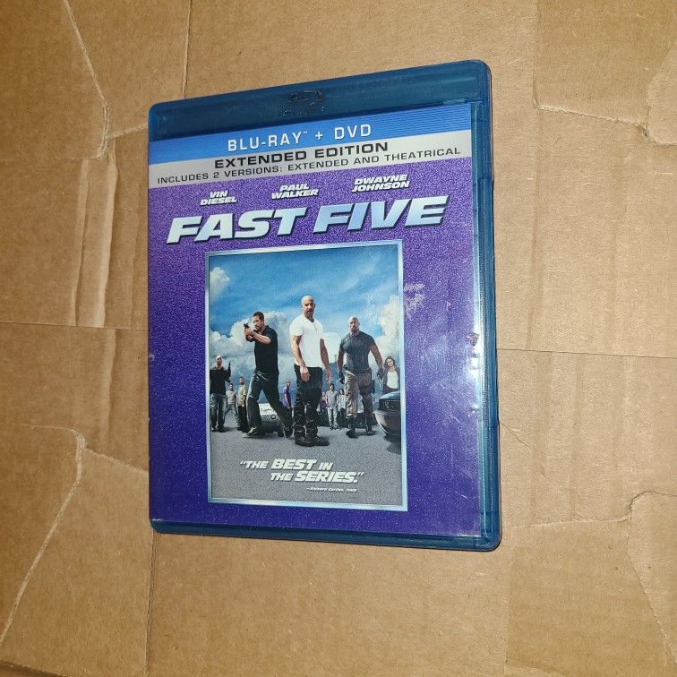 Fast Five Blu-ray