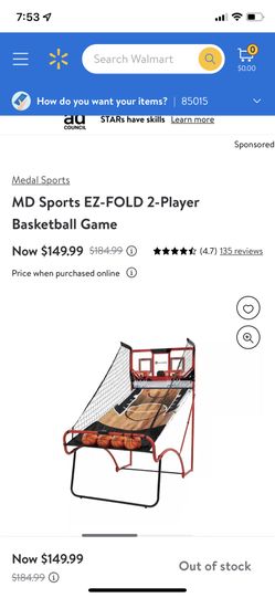 EZ-FOLD 2-PLAYER BASKETBALL GAME 