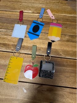 Teacher appreciation keychains. Personalized with name $8/each
