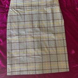 Soho Brand Plaid Skirt 