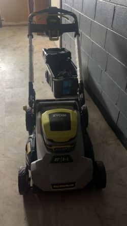 Ryobi Electric Mower With Charger