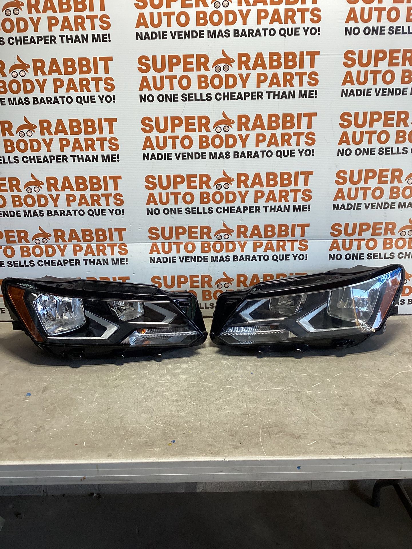 2016 Passat Headlight Passenger Driver Halogen 2019