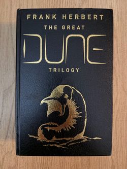 Frank Herbert – The Great Dune Trilogy Hardcover | Dune, Dune Messiah & Children of Dune