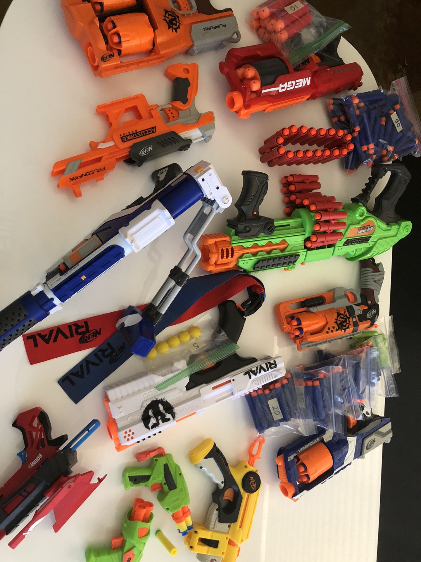 Nerf Guns Loaded w/200 Extra Darts!