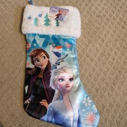 New With Tag Christmas Stocking Elsa Anna Frozen 