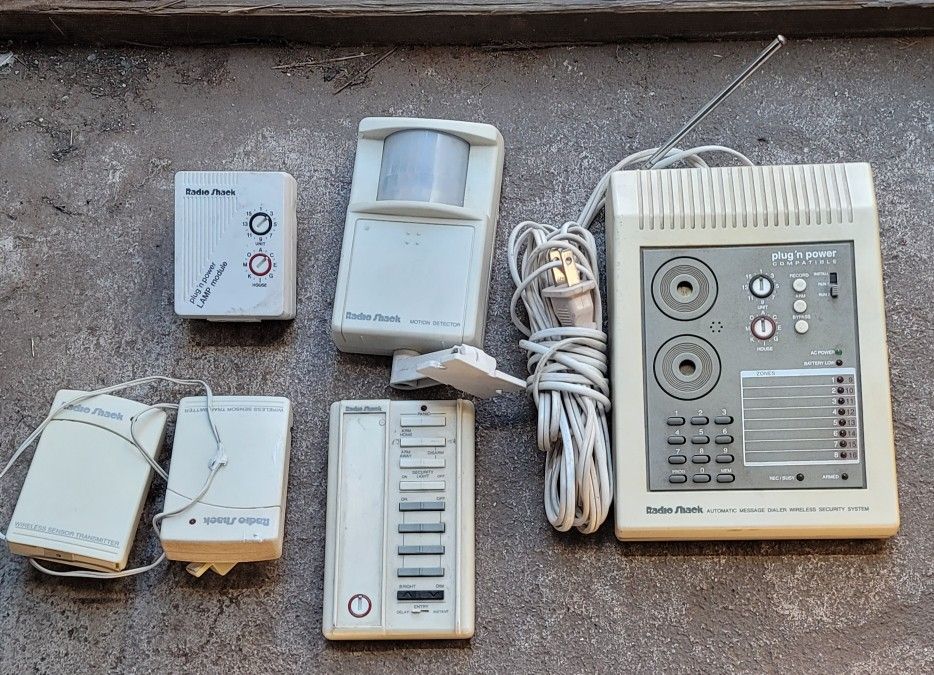 Radio Shack wireless home security System