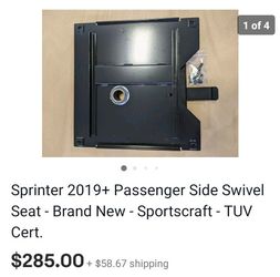 Sportcraft 2019+ Sprinter Swivel Adapter