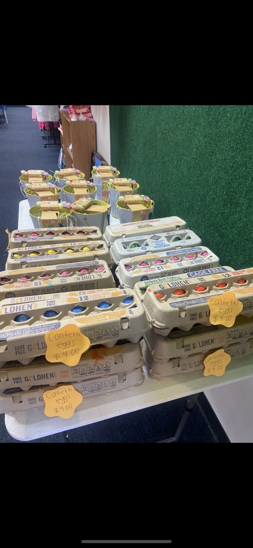 Confetti Eggs $5
