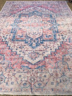 Large 9’x12’ Ft washable rug