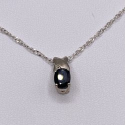 Vintage Sapphire Necklace 