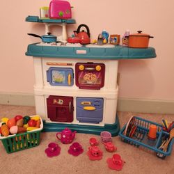 Kids Play Kitchen And Accessories