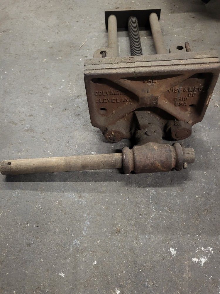 The Columbian Vise & MFG WoodWorking Vise Bench Vice Tool Tools