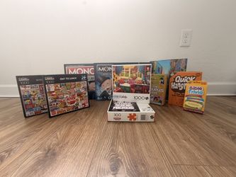 Bundle Board Games And Puzzles OBO