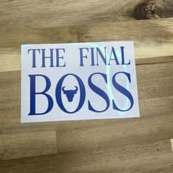 [WWE] The Final Boss Decal 