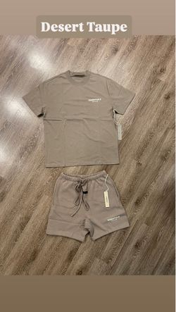 Essential Desert Taupe Shirt & Short Set