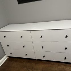 White IKEA Dresser 
