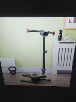 New Foldable Ab Twister board machine with adjustable height & Lcd workout screen for waist trimming & fitness workouts
