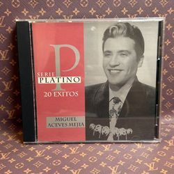Miguel Aceves Mejia - Serie Platino 20 Exitos (CD, 1996 BMG) Mexican Singer