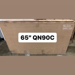 SAMSUNG 65-Inch Class Neo QLED 4K QN90C Series Quantum HDR+, Dolby Atmos, Object Tracking Sound+, Anti-Glare, Gaming Hub, Q-Symphony, Smart TV with Al