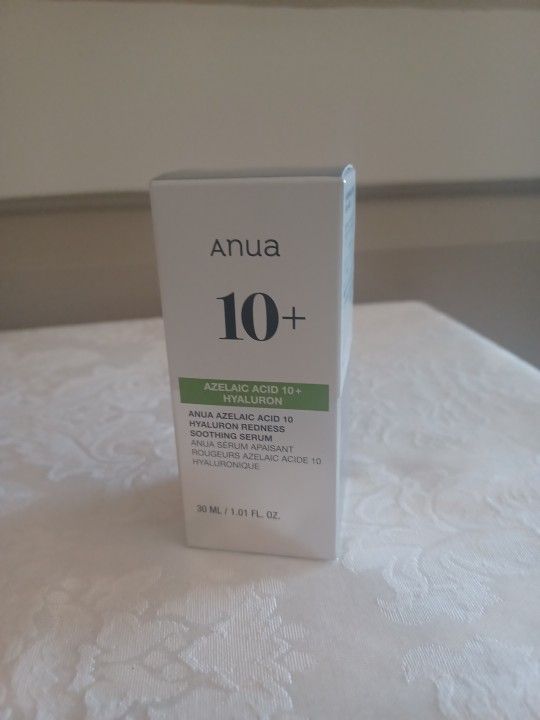 Anua Azelaic Acid 10 Hyaluron Redness Soothing Serum 30ml~NIB