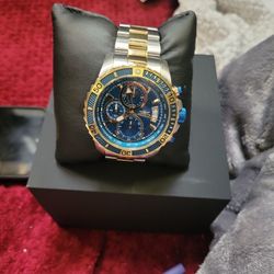 INVICTA MENS  CHRONOGRAPH SAPPHIRE  CRYSTAL DIVERS Watch 