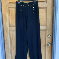 Vintage Yves Saint Laurent Rive  Gauche Dress Pants Cummerbund 44