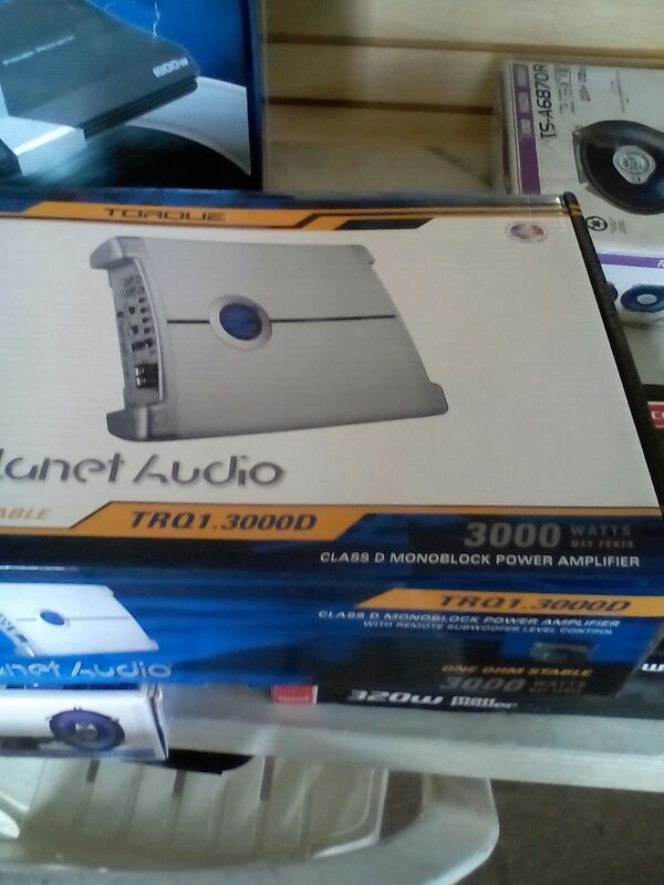 True class D big boy amp......