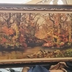 F. Baron 1959 Oil Painting