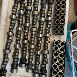 Chevy Small Block Camshafts 6. And 2 Boxes Of ISKENDERIAN NEW VALVE SPRINGS 