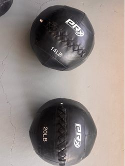 PRx Performance Wall Balls – 14 lb & 20 lb – Great Condition