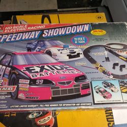 Life Like  Speedway Showdown and Aurora Golden Gate HO Slot Car Race Sets
