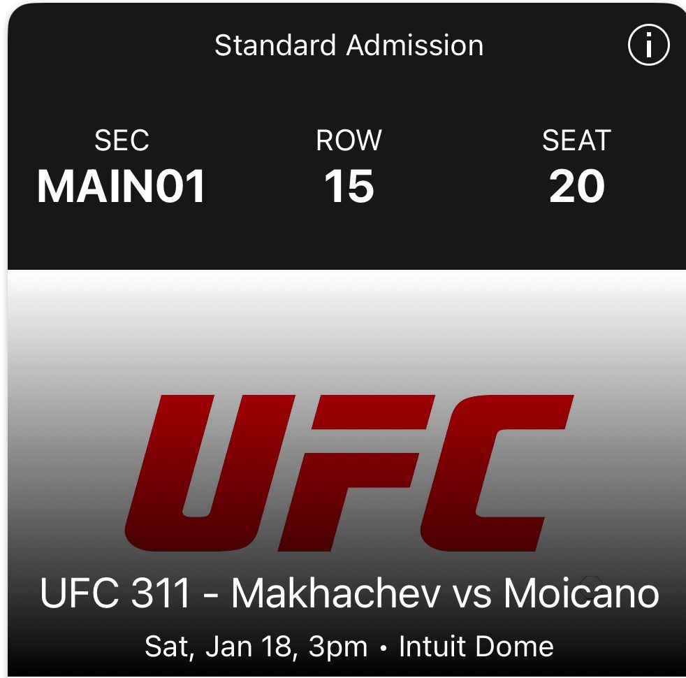 UFC 311 MAKHACHEV VS MOICANO