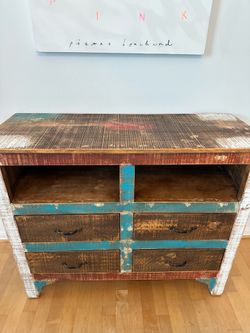 Bohemian inspired dresser