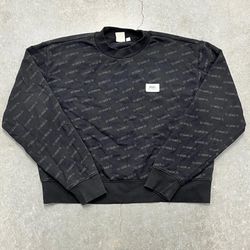 VANS Logo Full Print Crewneck Sweater