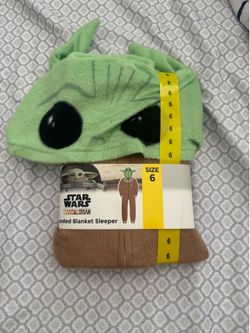 Star Wars Mandalorian Kids Child Hooded Blanket Sleeper