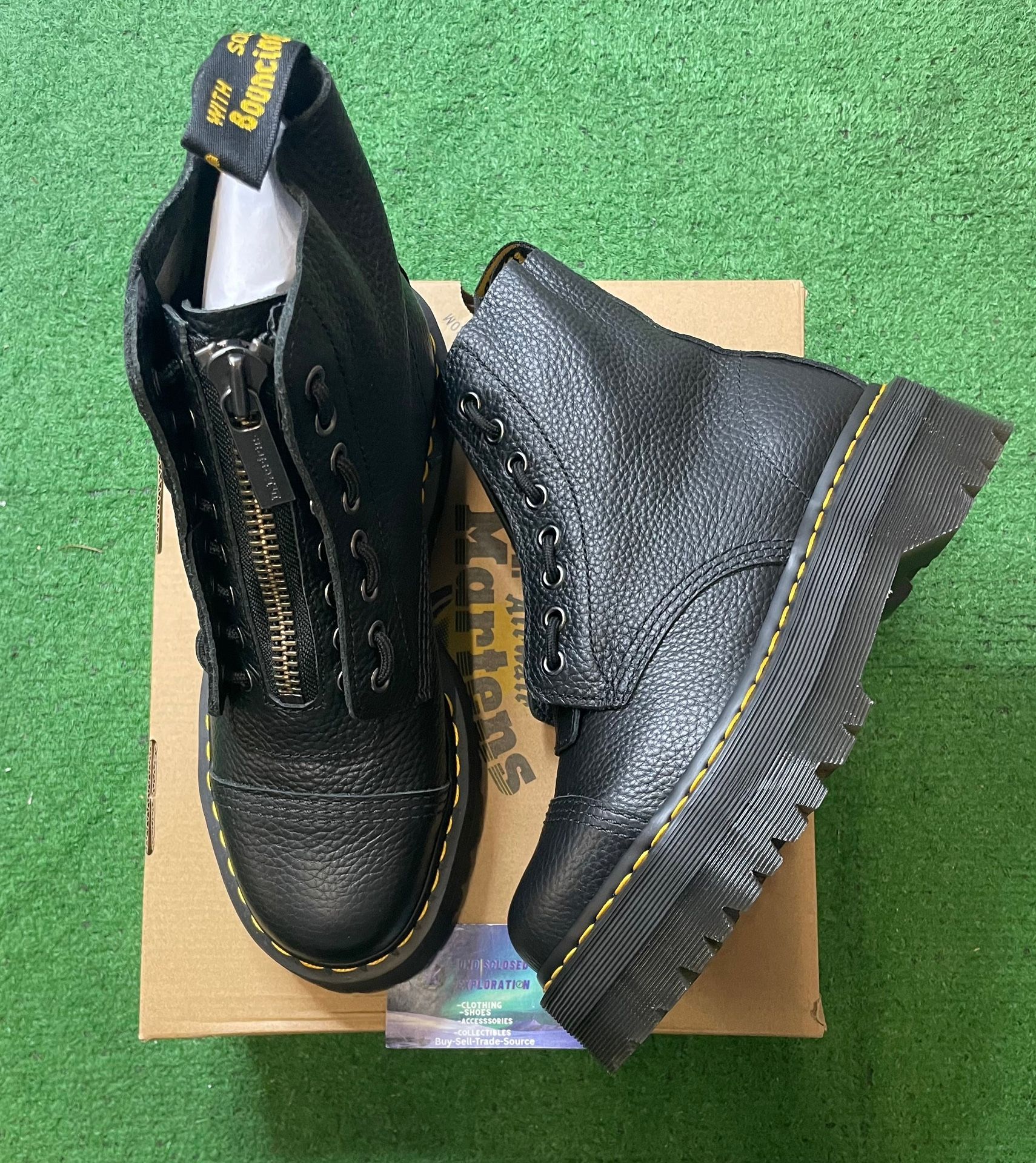 Dr Martens black Sinclair boots
