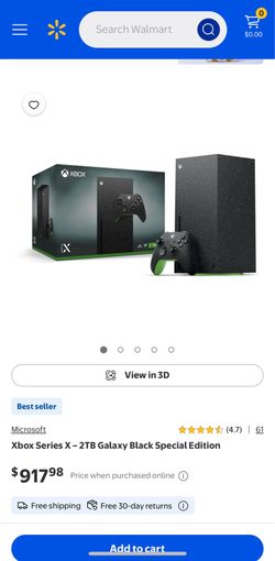 Xbox Series X – 2TB Galaxy Black Special Edition