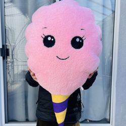 NWT Huge Giant Pink Valentines Marshmallow Plush 