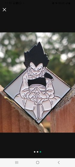 Vegeta pins manga dragon ball