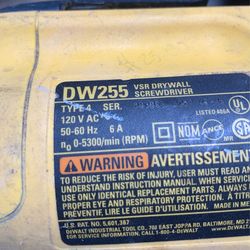 Dewalt Drywall Screw Gun