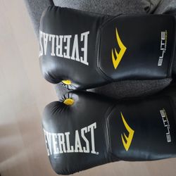 Everlast Elite with Evershield Boxing Gloves 14oz Large 