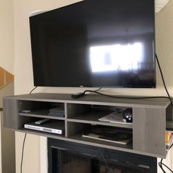 Floating Wall Mount Media Shelf Media Stand