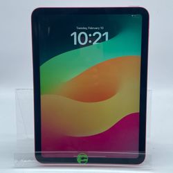 WiFi Only Apple iPad 10th Gen 64GB Pink MPQ33LL/A