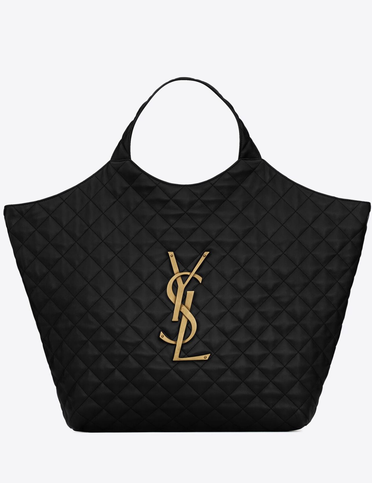 YSL ICARE MAXI SHOPPING BAG IN QUILTED LAMBSKIN for Sale