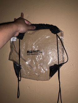 Clear Bag Backpack Draw string
